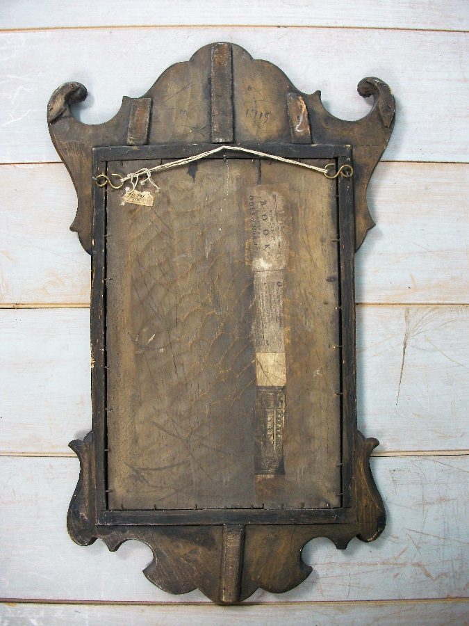 Fret mirror of Georgian design